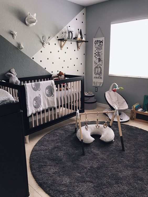 Babykamer Inspiratie 11 Monochrome Babykamers Zwart Wit
