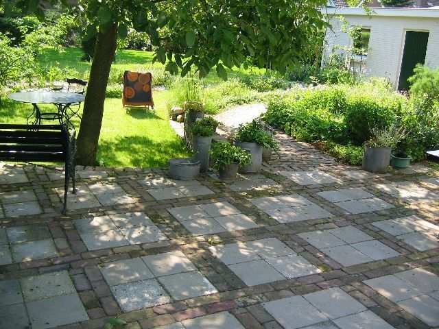 Pretty Garden Paving Low Budget Goedkope Manier Om Je Tuin Mooi