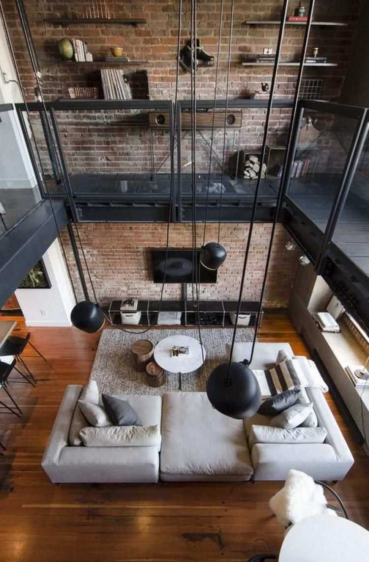 48 Amazing Loft Living Room Ideas Huis Interieur Zolder Design