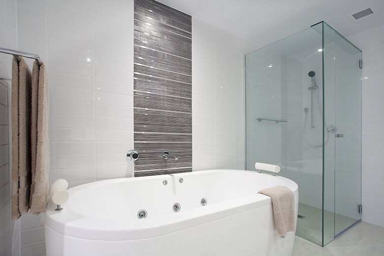 Badkamer Voorbeelden Inloopdouche Douchecabine Modern