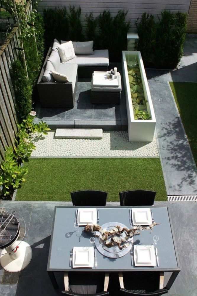 Leuke Strakke Tuin Met Mini Vijvertje Amenagement Jardin Design