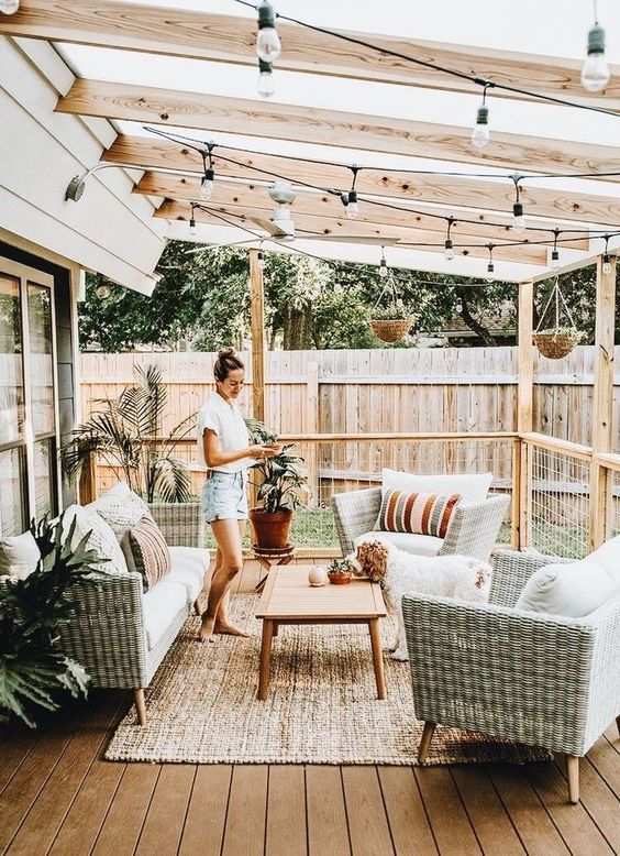 31 Captivating Backyard Patio Design Ideas With Play Kids You Have
