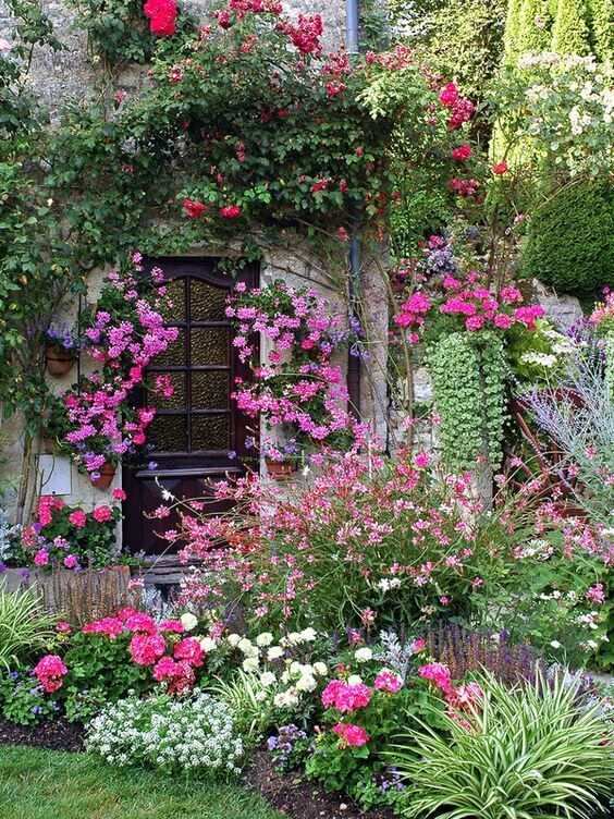 Romantische Tuin 30 Ideeen Flower Garden Design Garden