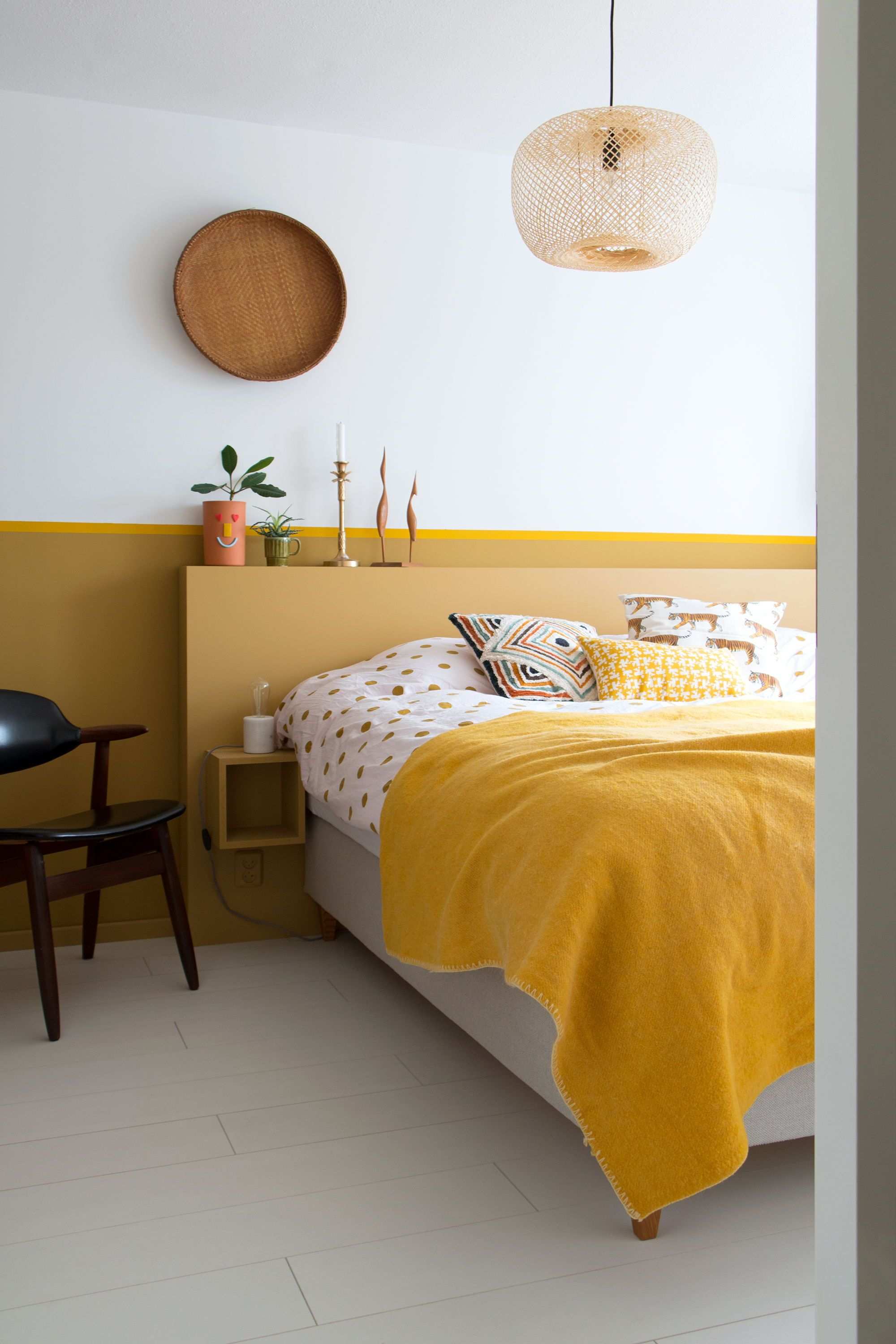 Een Gele Slaapkamer Hoeft Niet Onrustig Te Zijn A Yellow Bedroom