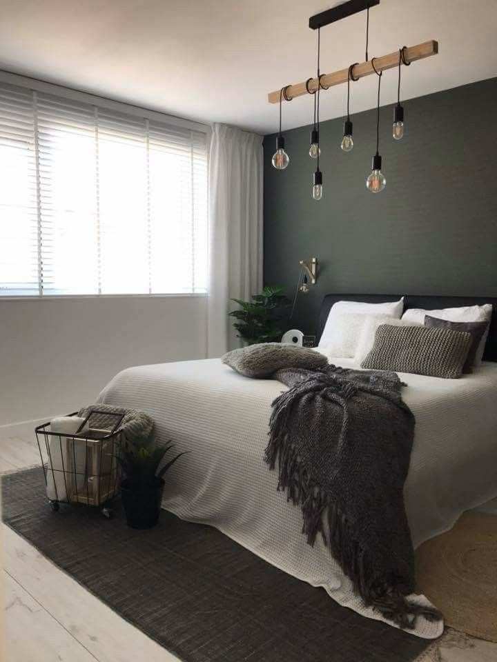 Mooi Ingerichte Kamer Met Verlichting Bedroom Design Bedroom