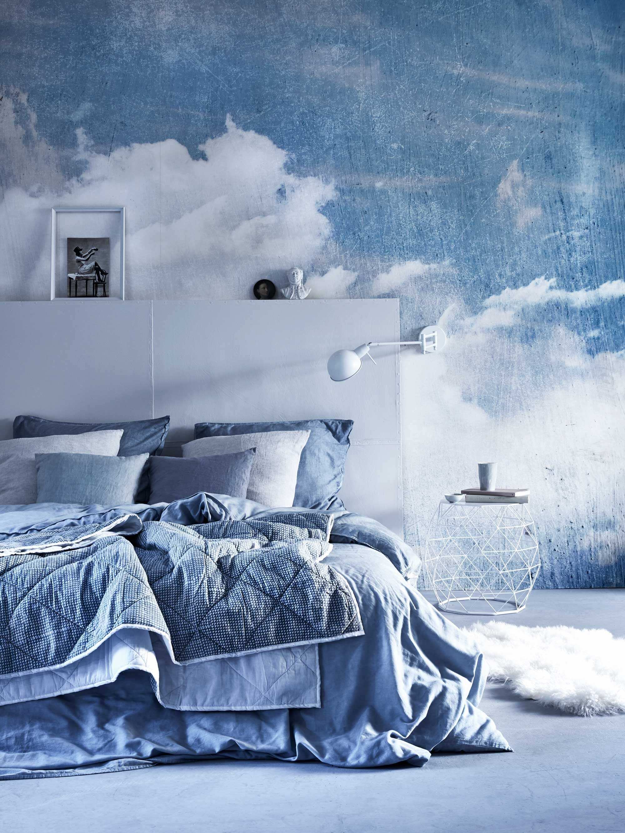 Styling In De Wolken Blauwe Slaapkamer Slaapkamer Vtwonen