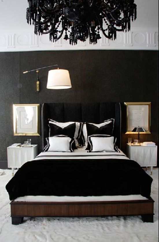 Zwarte Slaapkamer Zwart Slaapkamer Inspiratie Bedroom Black