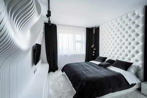 Moderne Zwart Witte Slaapkamer Slaapkamer Ideeen Witte Slaapkamer Inrichting Luxe Slaapkamer Slaapkamerdesigns