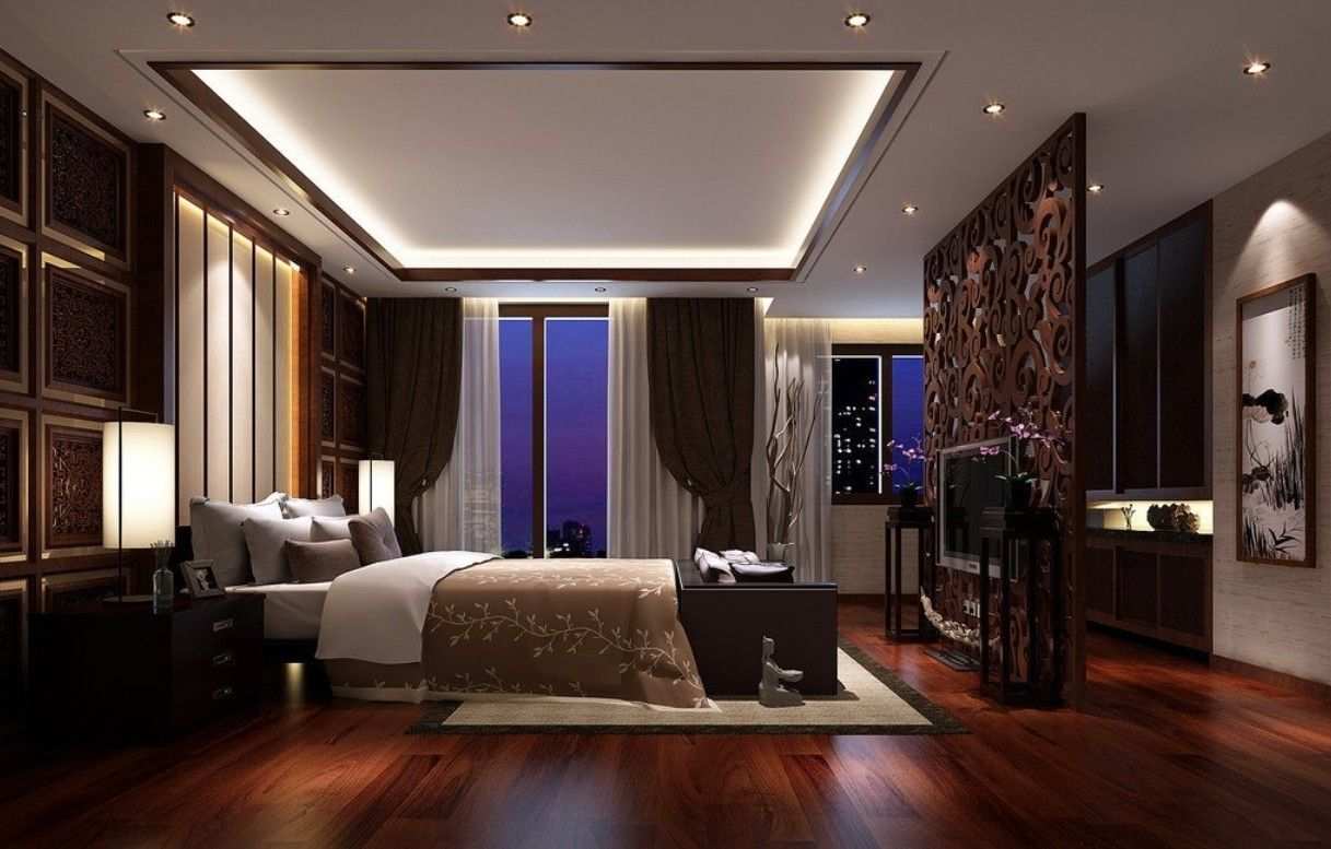 33 Rustic Wooden Floor Bedroom Design Inspirations Slaapkamer