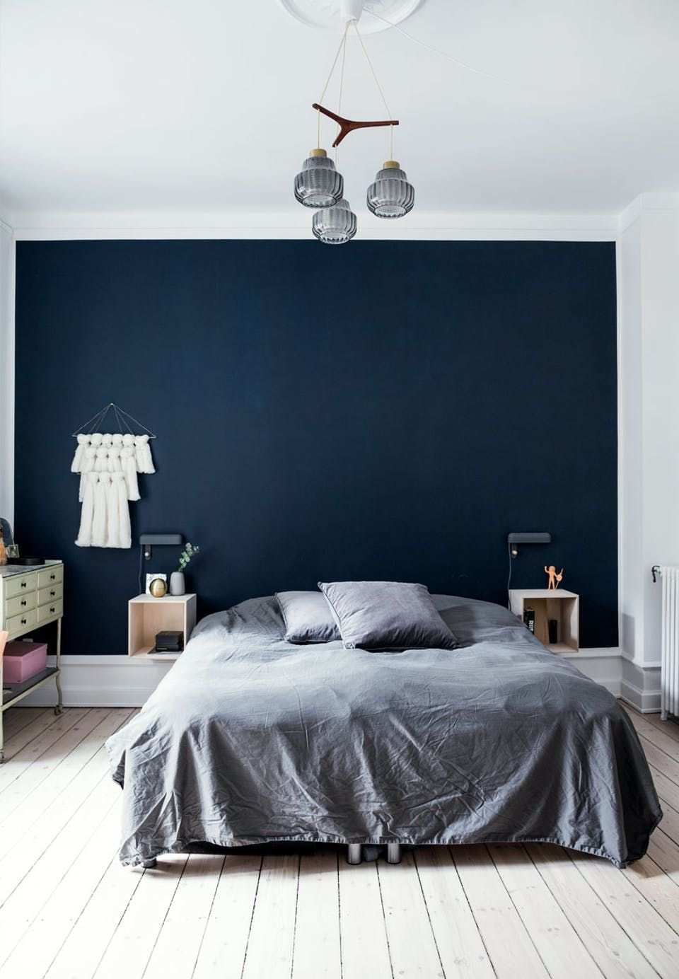 Slaapkamer Ideeen Donkerblauw